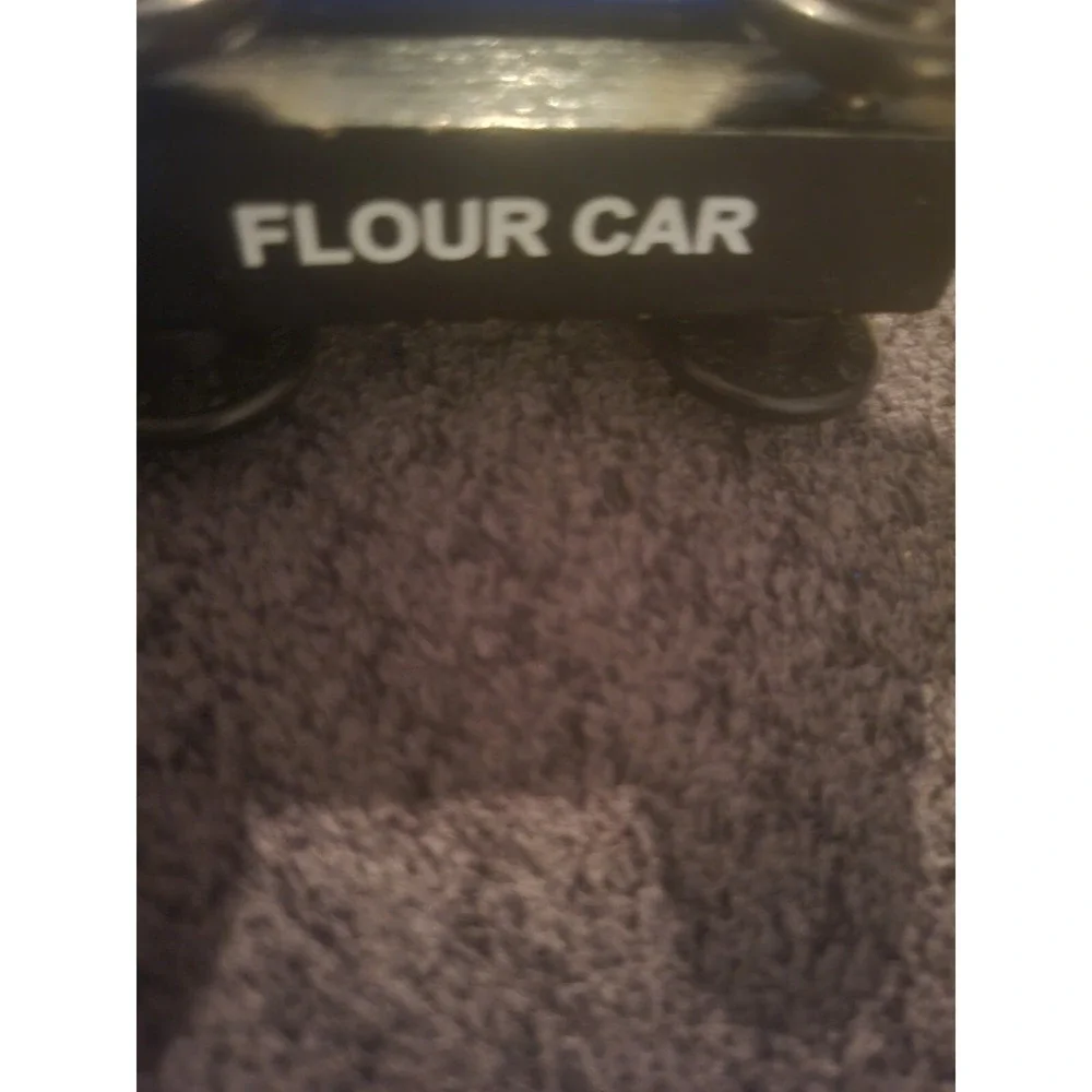 Vintage - Thomas & Friends ELSBRIDGE FLOUR CAR with Removable Cargo Load !